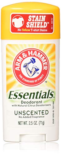 Естествен твърд Дезодорант Arm & Hammer Важното без мирис, 2,5 грама (опаковка от 5 броя)