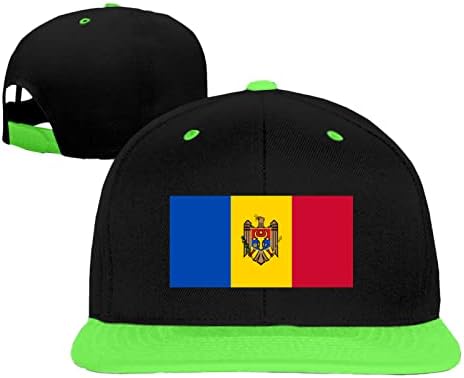 Хифенли Молдовски Флаг Хип-Хоп Шапка За Джогинг Шапка За Момчета И Момичета, Бейзболни Шапки