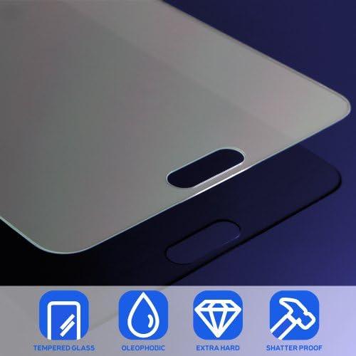 Защитно фолио за екрана Skinomi Tech Glass, която е съвместима с LG G6 (3 опаковки), защитен слой от закалено стъкло 9H