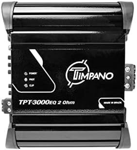 Компактен усилвател impano TPT-3000EQ 2 Ома мощност 3000 W, 1 канал, Пълна гама усилватели клас D за инсталиране