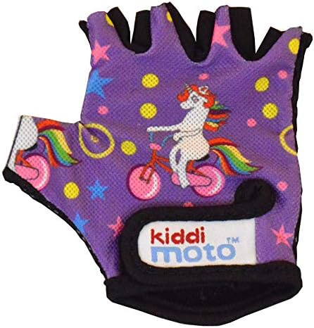 Kiddimoto - Велосипедни ръкавици | Ръкавици без пръсти за деца | Са идеални за велосипеди, скутери и скейтборд | Са идеални