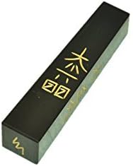 Кула-Обелиск с надпис от черна яспис Усуи 3,5 инча Ок. Магическа пръчка Jet International Spiritual Healing