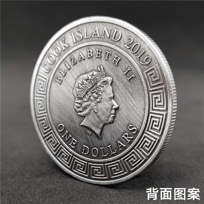 Четири Древни Звяр Китай Изискани Цветни Възпоменателни монети Австралия 1 унция Сребърна Цветна Монета за домашни