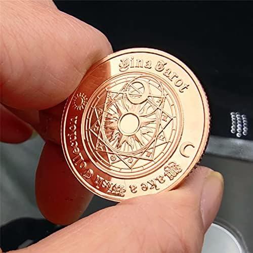 Монети Таро Меден цвят, Европейски и Американски Монети Желания Западен Таро, Възпоменателни монети Щастливо Съзвездие