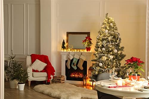 Carolin's Treasures BB9203CS Холандски Коледно Пиле Бантам Коледни Чорапи, Тюркоаз Цвят, Окачени Чорапи за Камината, Коледен