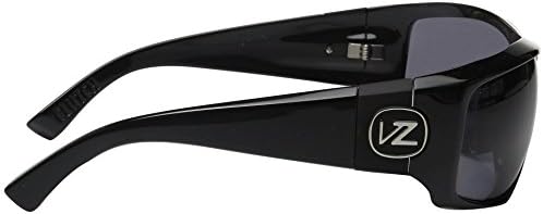 Мъжки клатч VonZipper Черно / Сиво Поли Po Спортни Слънчеви очила 64 мм