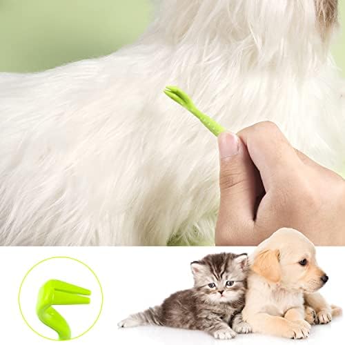 TOYMIS 6 бр. Инструмент за Отстраняване на Кърлежи, Средство за Отстраняване на Кърлежи за Кучета, Котки и