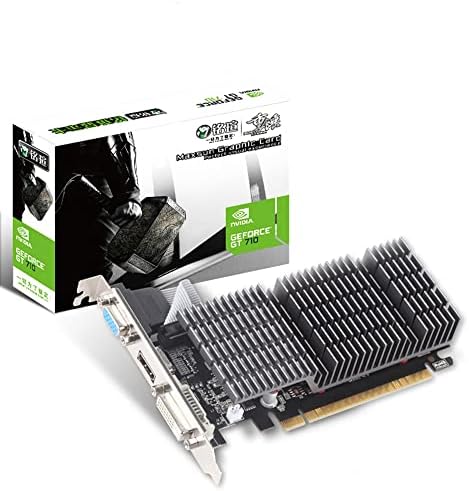 графични карти maxsun GEFORCE GT 710 1 GB Low Profile Ready Малък форм-фактор, поддръжка на GPU DirectX12 OpenGL4.5,