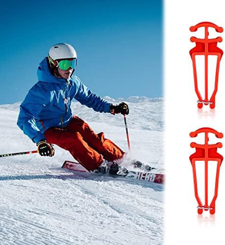 Държач за крос-кънтри ски и щеки 2 елемента, Колани за ски-бягане Универсален Държач за ски и щеки, Ски Аксесоари,