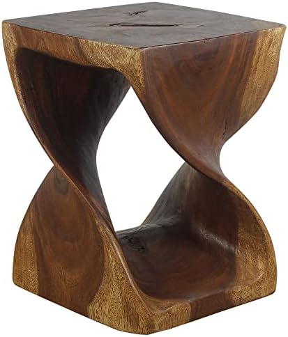Оригинален дървен стол Haussmann® Twist 14 X 14 X 20 с високо съдържание на масло от орех