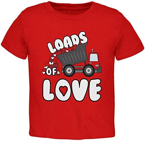 Тениска за деца с камион любовта на Свети Валентин