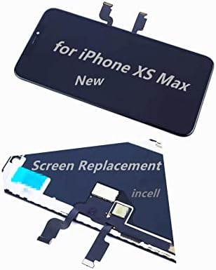 Съвместим за iPhone Xs Max Подмяна на екрана Incell 6,5-инчов Сензорен Екран Дигитайзер за Ремонт Комплект
