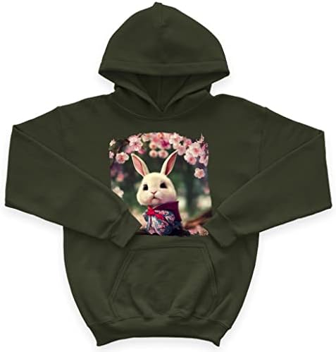 Kawaii Animal Детска Hoody с качулка от порести руно - Kimono Kids' Hoodie - Японската hoody с качулка за деца