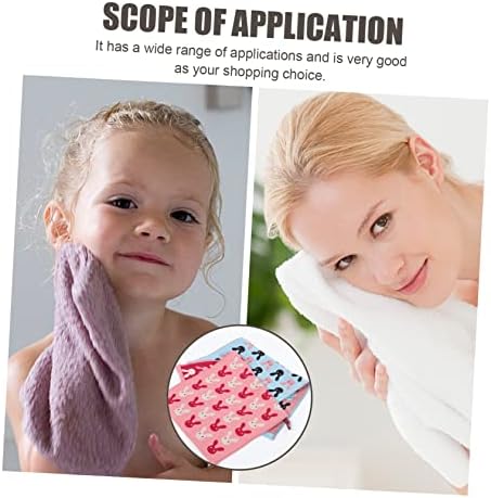SEWACC 2 елемента Кърпа За Лице Пътна Тоалетна Хартия, Хавлиени Кърпи за Почистване на Абсорбиращи Кърпи Мультяшное