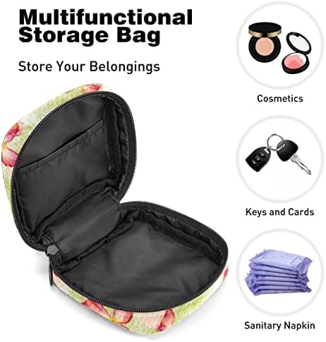 Чанта за Съхранение на Хигиенни Кърпички, Преносим Периодична Чанта за Жени, Момичета, Чанта за Купата на Менструална,