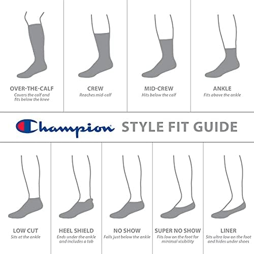 Мъжки чорапи Champion от 3 опаковки в Двойна лента за екипажа