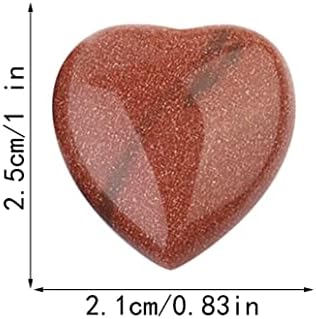 Crystal Натурален във формата На сърце Полиран Скъпоценен Камък във формата На сърце Розов Кварц Аметист Всички Видове Лечебни