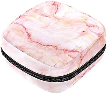 Натурална Чанта за съхранение на Хигиенни Кърпички от Розов Мрамор, Преносим Чанта за Месеца, Чанти, Възглавнички за