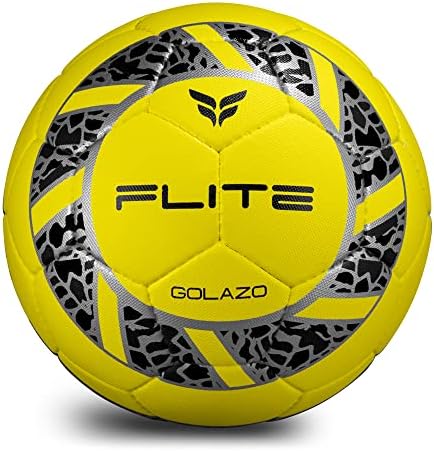 Футболна топка FLITE SPORTS Golazo Match на Качеството на качеството, се предлага в размери от 4 и 5, здрав за използване на