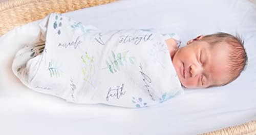 Пелените за новородени Mila Preemie Boutique (35 х 35) - Пеленальное одеяло от бамбук и Futon плат - Меко Пеленальное