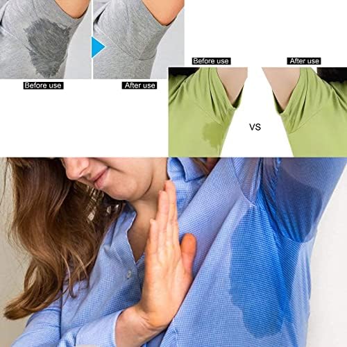 Женска тениска WUJNANG, Впитывающая Пот, за Еднократна употреба, Впитывающая Пот под Мишниците, Бежово-Голям