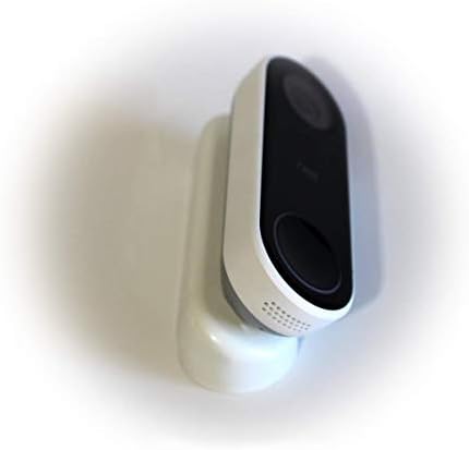 AirTech Home Automation Черно-Бял звънец Google Nest Стенни плоча и определяне на Ъгловото