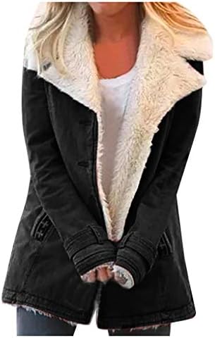 Masbird Палто размер Плюс за Жените, Топла Горна дреха Оверсайз с Качулка, Однотонная Дебела Стеганая Яке, Свободно Ежедневното