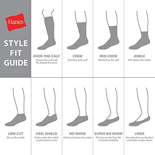 Чорапи с дълбоко деколте Hanes Ultimate boys в 10 опаковки