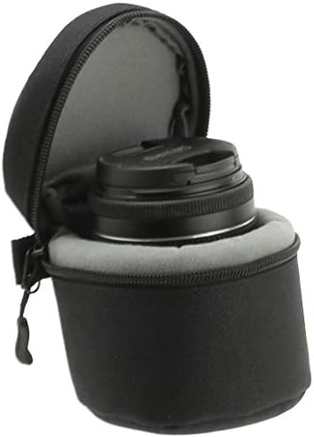 Navitech Черен Водоустойчив Защитен калъф за обектив за камера, съвместими с Sigma 15mm F2.8 EX DG Circular Fisheye