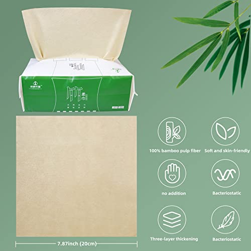 За еднократна употреба бамбукови кърпи за лице за почистване на кожата - Биоразградими за Еднократна употреба