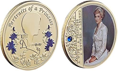 Събират Монети Pinicecore Принцеса Даяна Възпоменателна Монета Кралица Сувенир, Събиране На Монети Подаръци