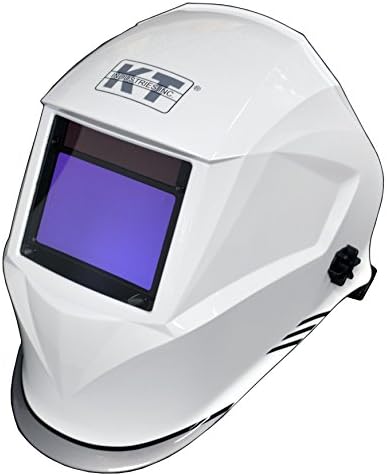 Заваряване каска K-T Industries 4-1078 серия Elite Cool White с автоматично затъмняване