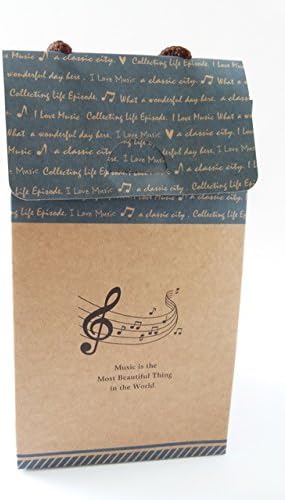 FunMusicOnline Музикални Тематични Подарък Кутия направи си САМ от Хартия