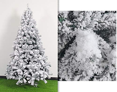Изкуствена Коледна елха 8,8 метра, Неосвещенная Коледно Дърво Премиум-клас, Пълна Ела на Панти, коледно Дърво с Борови