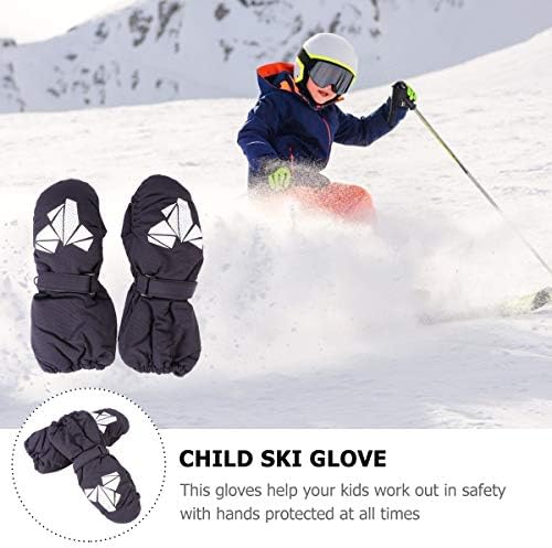 Abaodam/ 1 чифт детски зимни топли зимни ръкавици, ветроупорен ръкавици, нескользящие зимни ръкавици-
