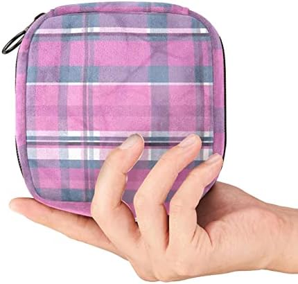 ORYUEKAN Чанта За съхранение на Хигиенни Кърпички, Преносим Чанта за съхранение на Менструалния Купа за Жени и Момичета, Розовата