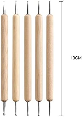 KOOL 61шт Керамични и Глинени Инструменти Инструменти колекция от Керамични Инструменти за Дървена Керамика Изваяни Инструменти