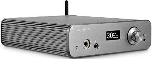 Burson Audio Conductor - Висока производителност Усилвател за слушалки с USB-DAC, 4 W, Космически Сив