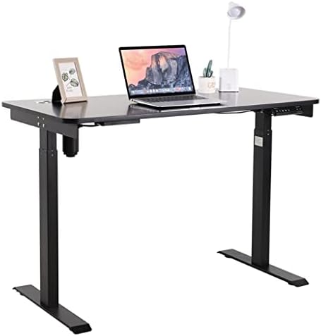 Универсален компютърен маса за лаптоп единична електрическа маса с регулируема височина за офис мебели за дома