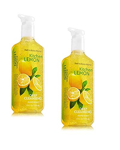Сапун за ръце за баня и тяло за Дълбоко Почистване, Кухненски Лимон, 8 течни унции. Лот от 2