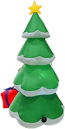 Надуваема Коледно дърво с дължина 6,9 метра, с Вградени led светлини, Вградени led светлини, Коледни украси за работа