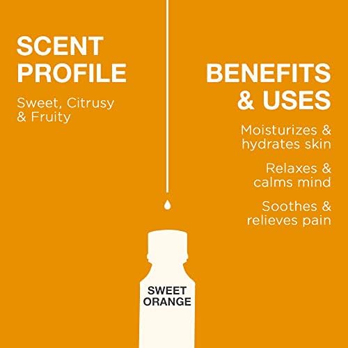 Набор от етерични масла от портокал за дифузьор и Мента за растежа на косата - Натурален Набор от Етерични масла