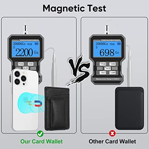 Държач за портфейла си с магнитна карта за Apple Magsafe, Държач за магнитни карти Magsafe, който е Съвместим с iPhone