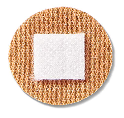 Превръзки за място залепване Curad Flex Fabric, диаметър бинт 7/8 инча (кутия от 100 броя)