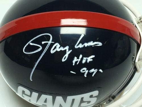 Лорънс Тейлър Ню Йорк Джайентс, мини-каска с автограф hof 99 Jsa/coa - Мини-каски NFL с автограф