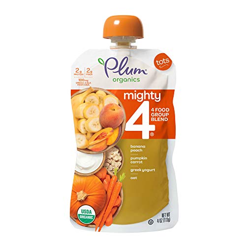 Plum Organics | Смес от Mighty Food Group | Органична бебешка храна [от 12 месеца] | Разнообразна опаковка | Пакет от