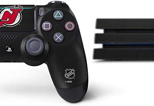 Игри кожата Skinit Decal, Съвместим с конзола PS4 Pro и комплект контролери - Официално лицензиран дизайн NHL