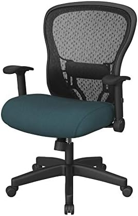 Офис стол за мениджър Space Seating 529 Professional Series R2 SpaceGrid Back със седалка от пяна с памет ефект и регулируеми