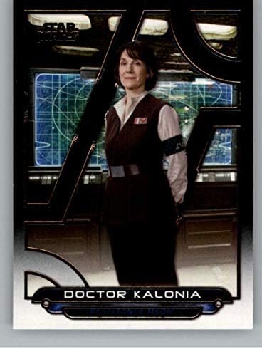2018 Topps Star Wars Galactic Files TFA-40 Официалната търговска картичка на д-Р Калонии, не е свързана със спорта, в NM