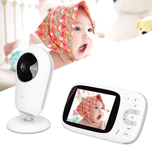 Камера за сигурност, 8 монитори за бебешко креватче, Видеоняня за Нощно Виждане за Наблюдение на началната температура